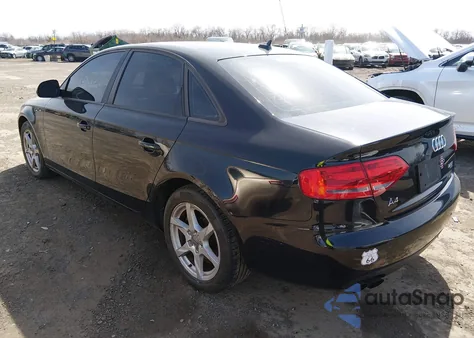 2009 Audi A4 2.0T Premium from USA, damaged, VIN WAULF78K49A136923